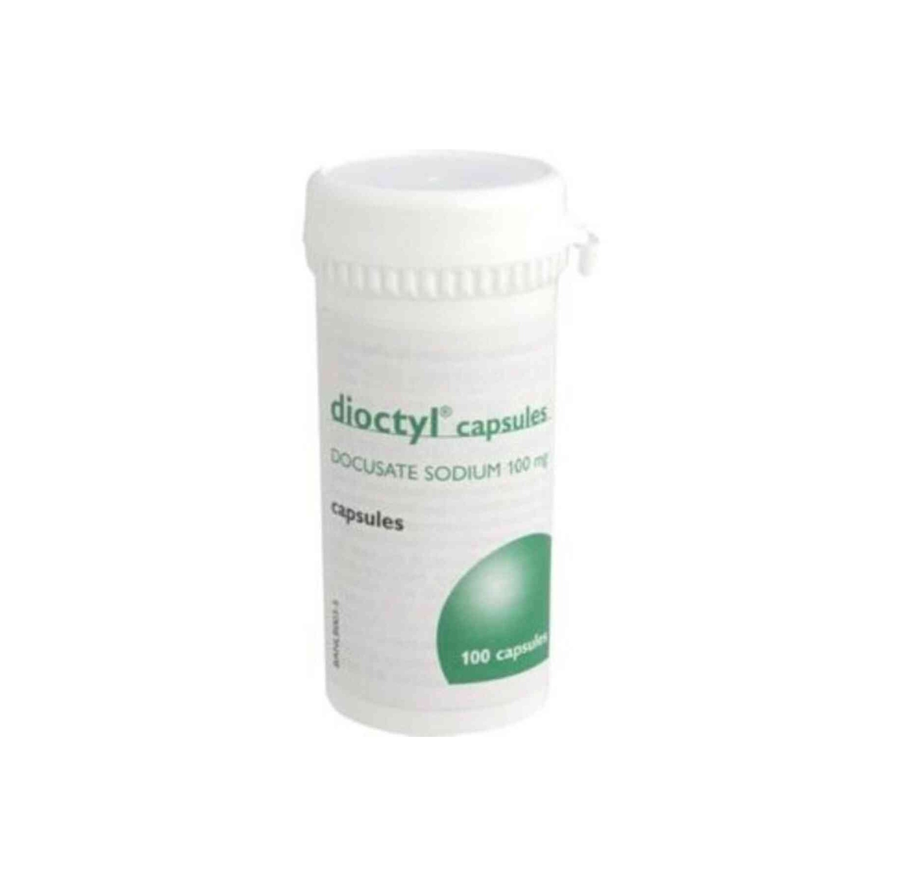 Dioctyl 100mg Capsules - Pack of 100