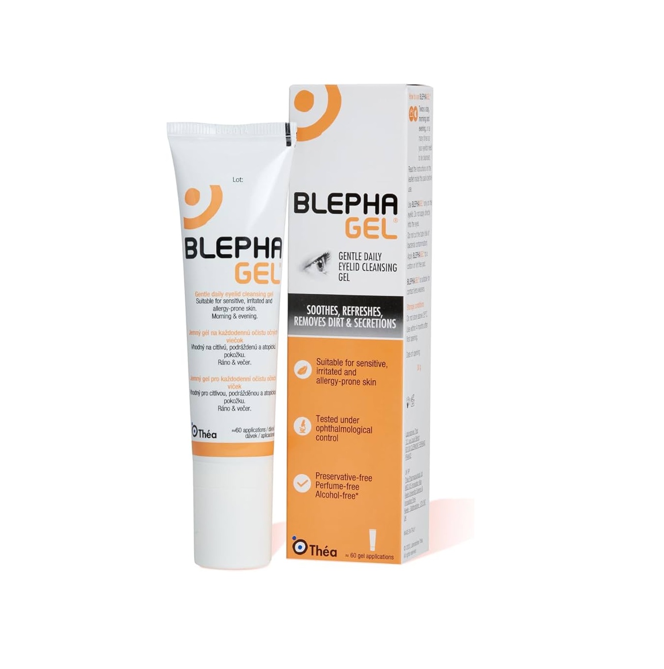 Blepha Gel Daily Eyelid Cleansing - 30g Gel
