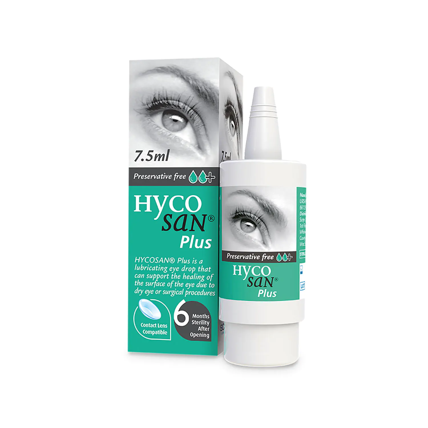 Hycosan Plus Eye Drops - 7.5ml
