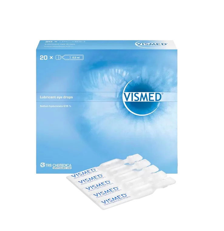 Vismed Gel Eye Drops - Pack of 20