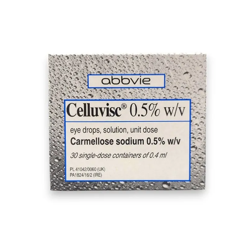 Celluvisc 0.5% Eye Drops- 30 Single doses