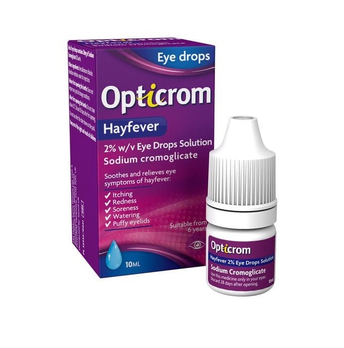 Opticrom Allergy Eye Drops - 10ml