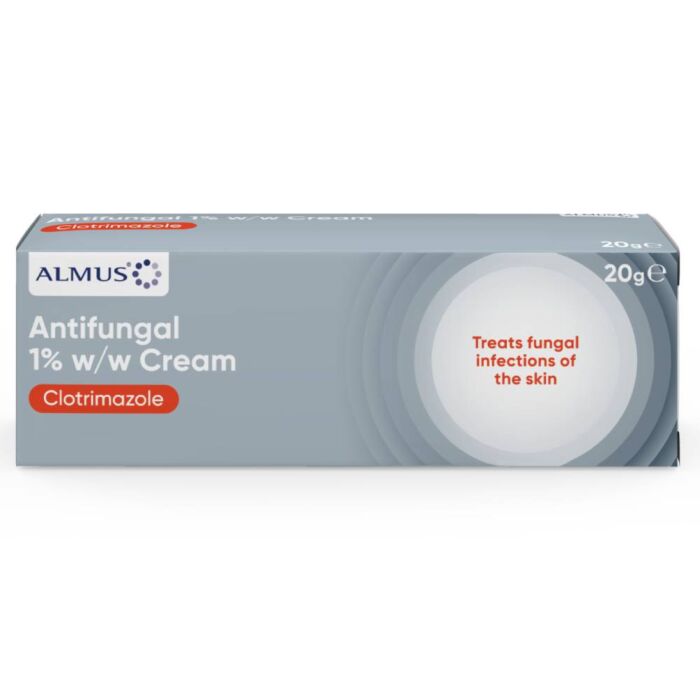 Clotrimazole 1% Fungal Treatment Cream - 20g