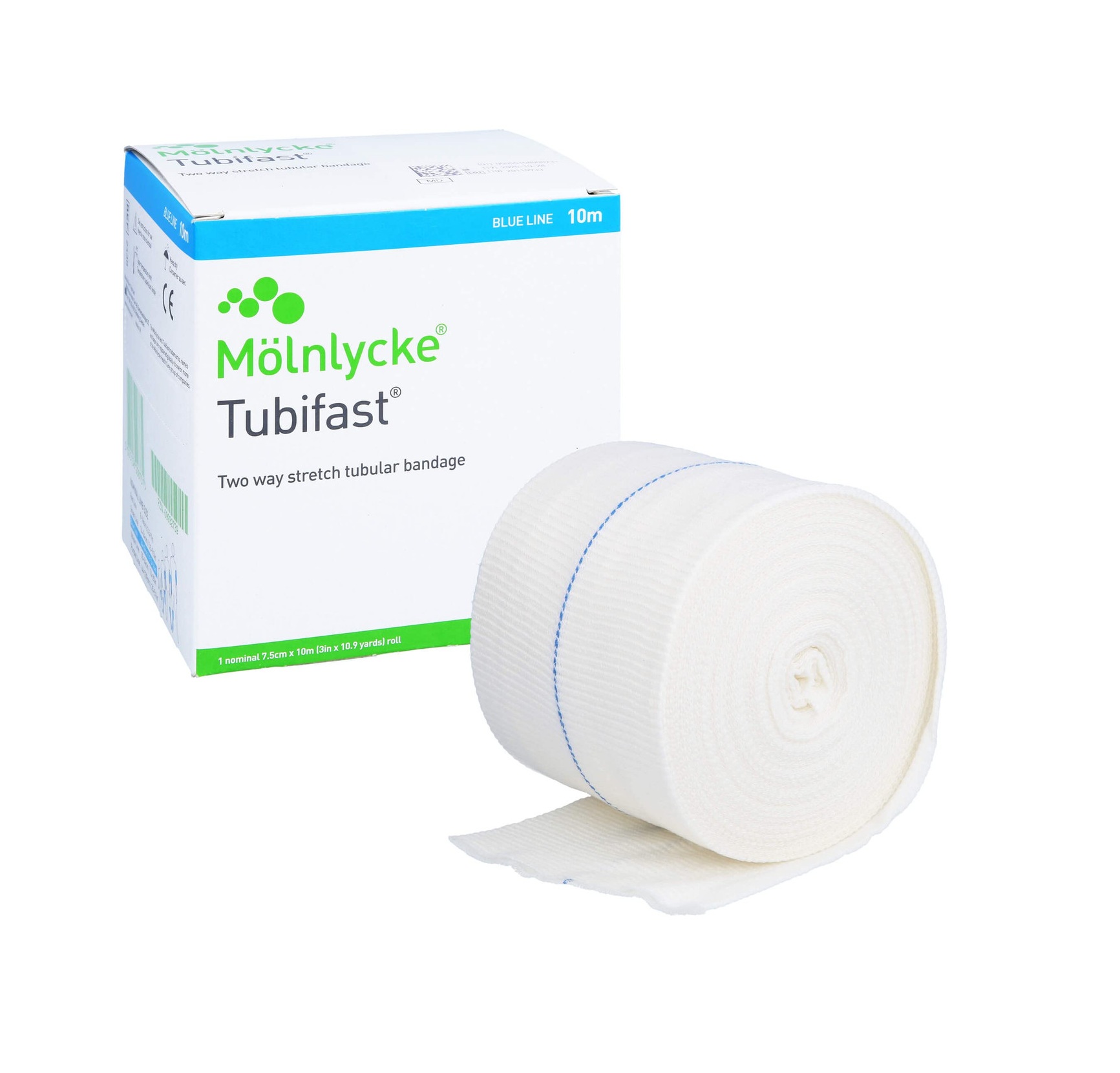Tubifast 2-Way Stretch Blue Line Bandage - 3m