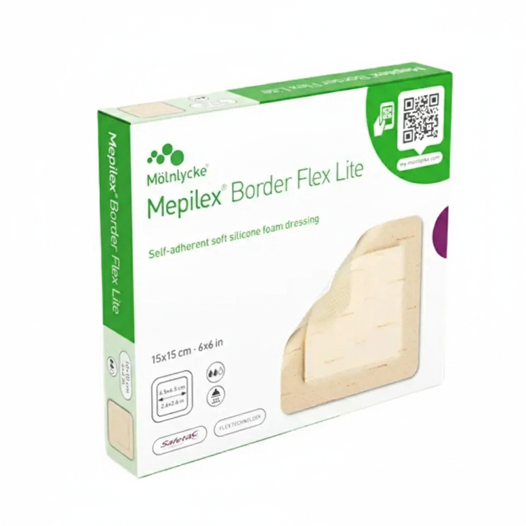 Mepilex Border Comfort Lite 15 x 15 cm - 10 pcs