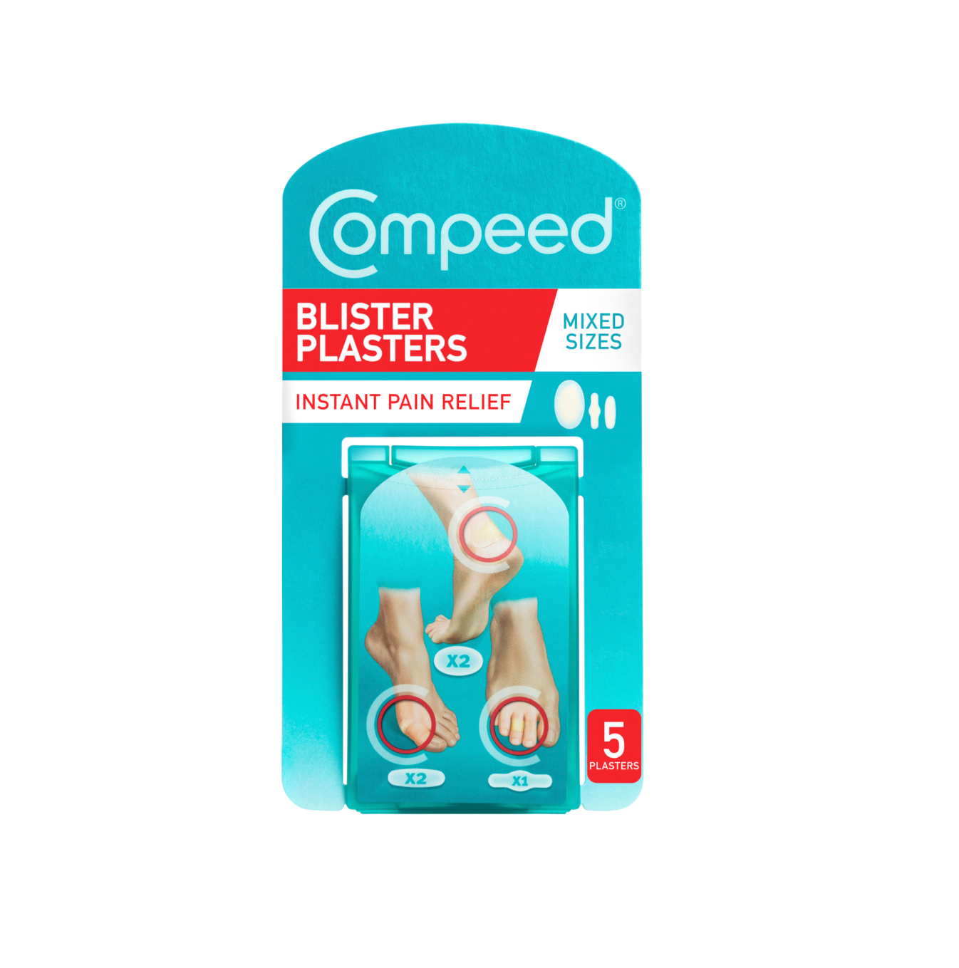 Compeed Blister Mixed Pack - 5 Plasters
