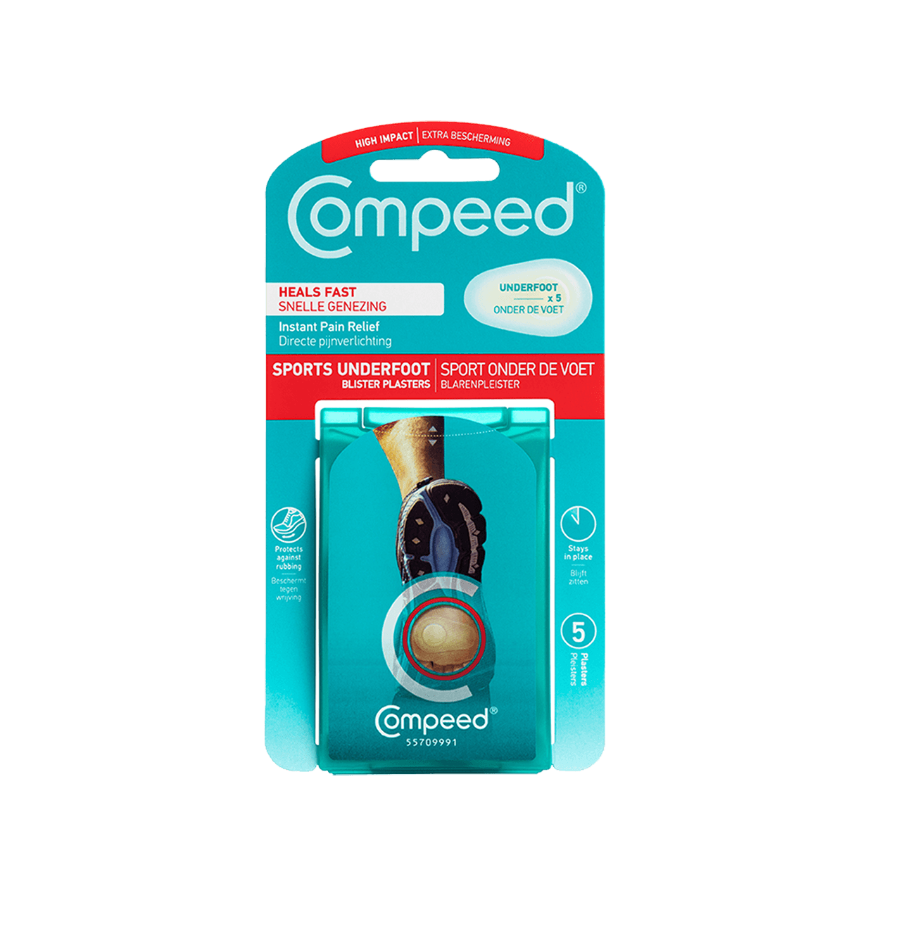 Compeed Blister Underfoot - 5 Plasters
