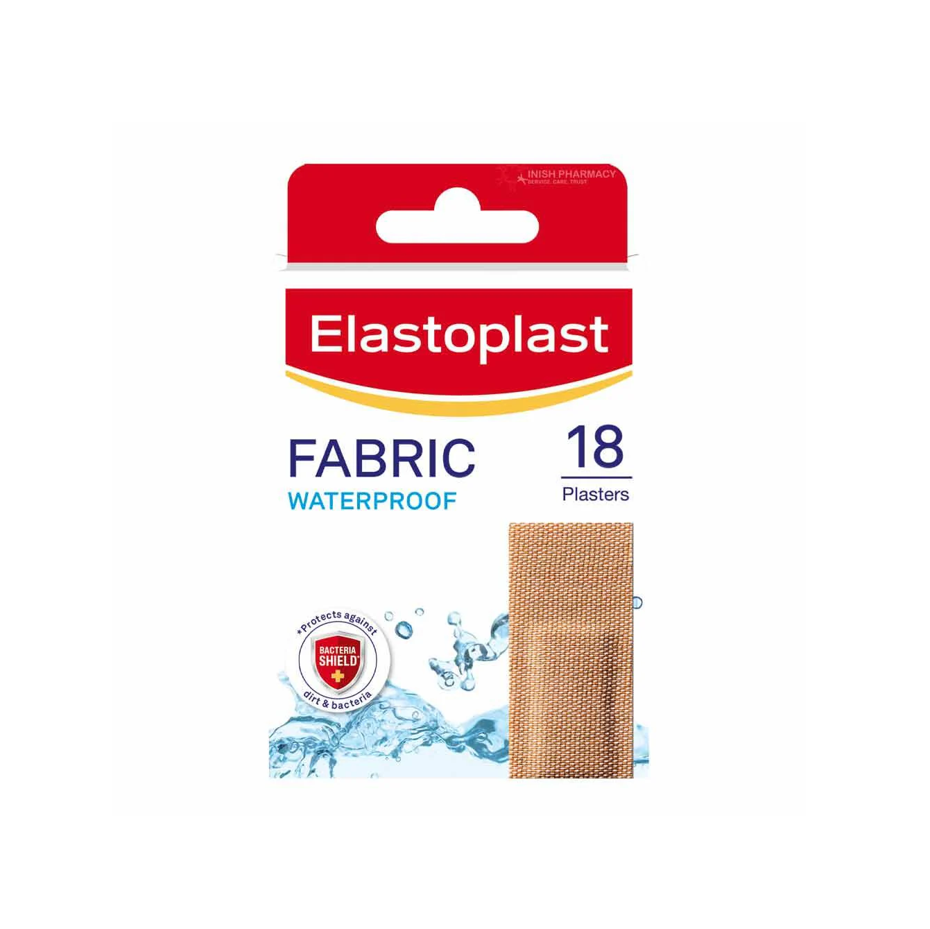 Elastoplast Fabric Washproof Plasters - 18 Plasters