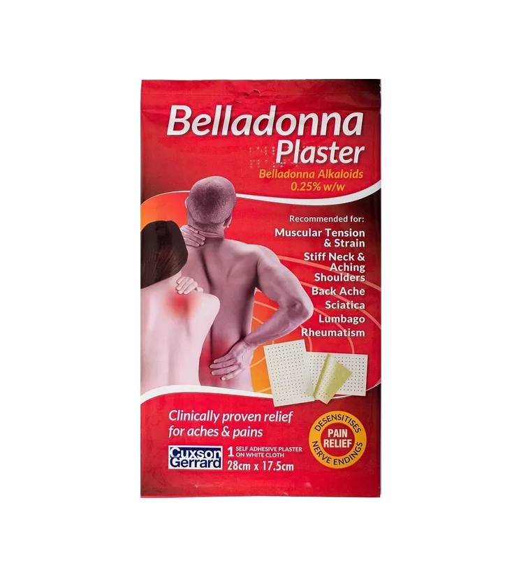 Belladonna Plaster Large - 28cm x 17.5cm