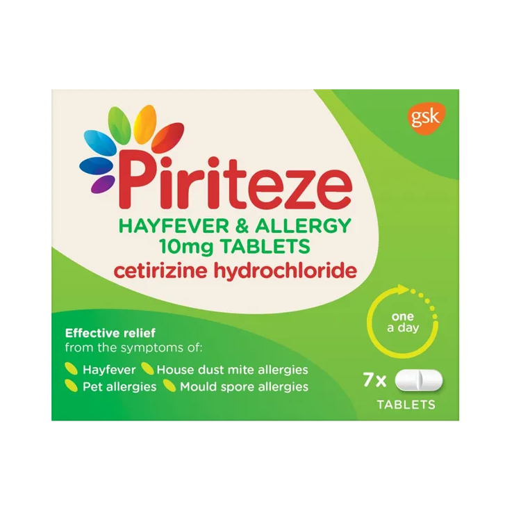 Piriteze One a Day Tablets - 7 Tablets