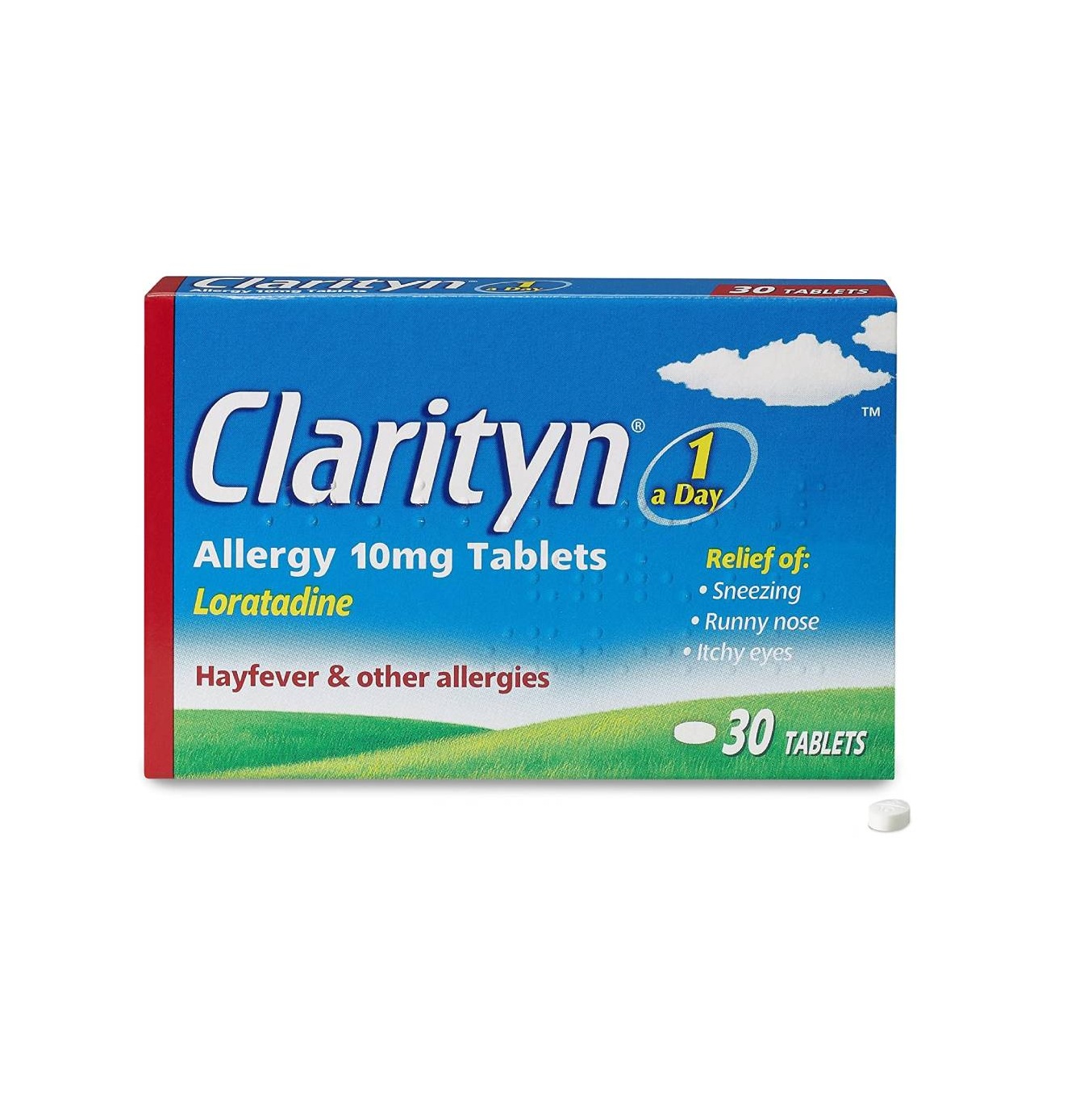 Clarityn Allergy 10mg (Loratadine) - 30 Tablets