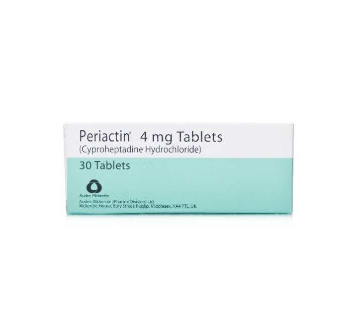 Periactin 4mg Anti-Histamine – 30 Tablets