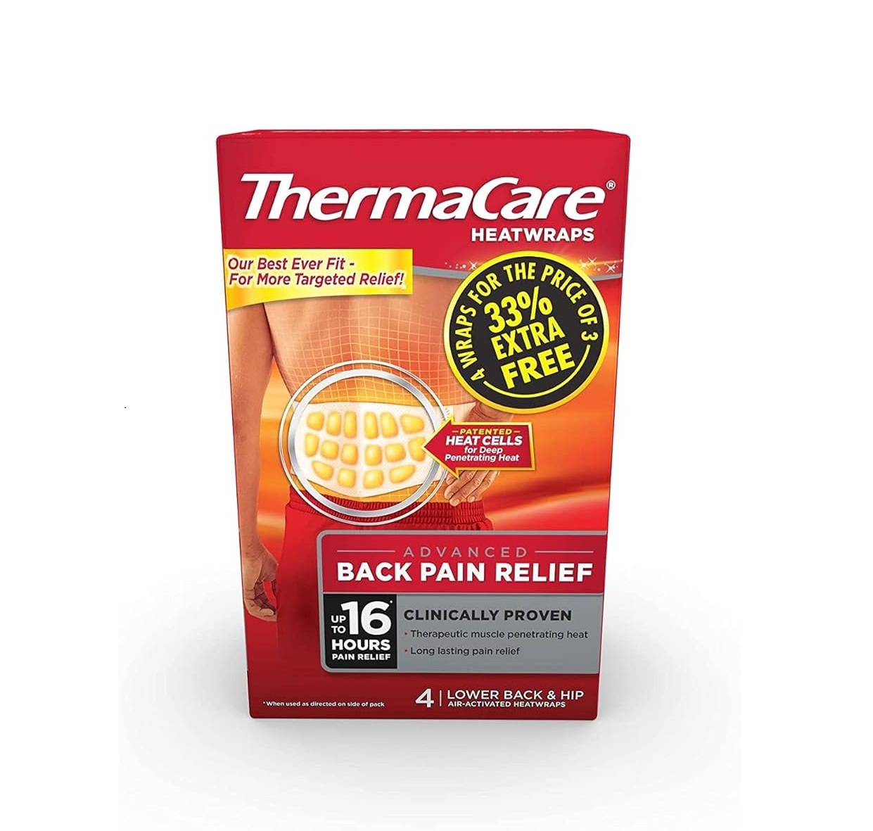 Thermacare Back - 2 Heatwraps