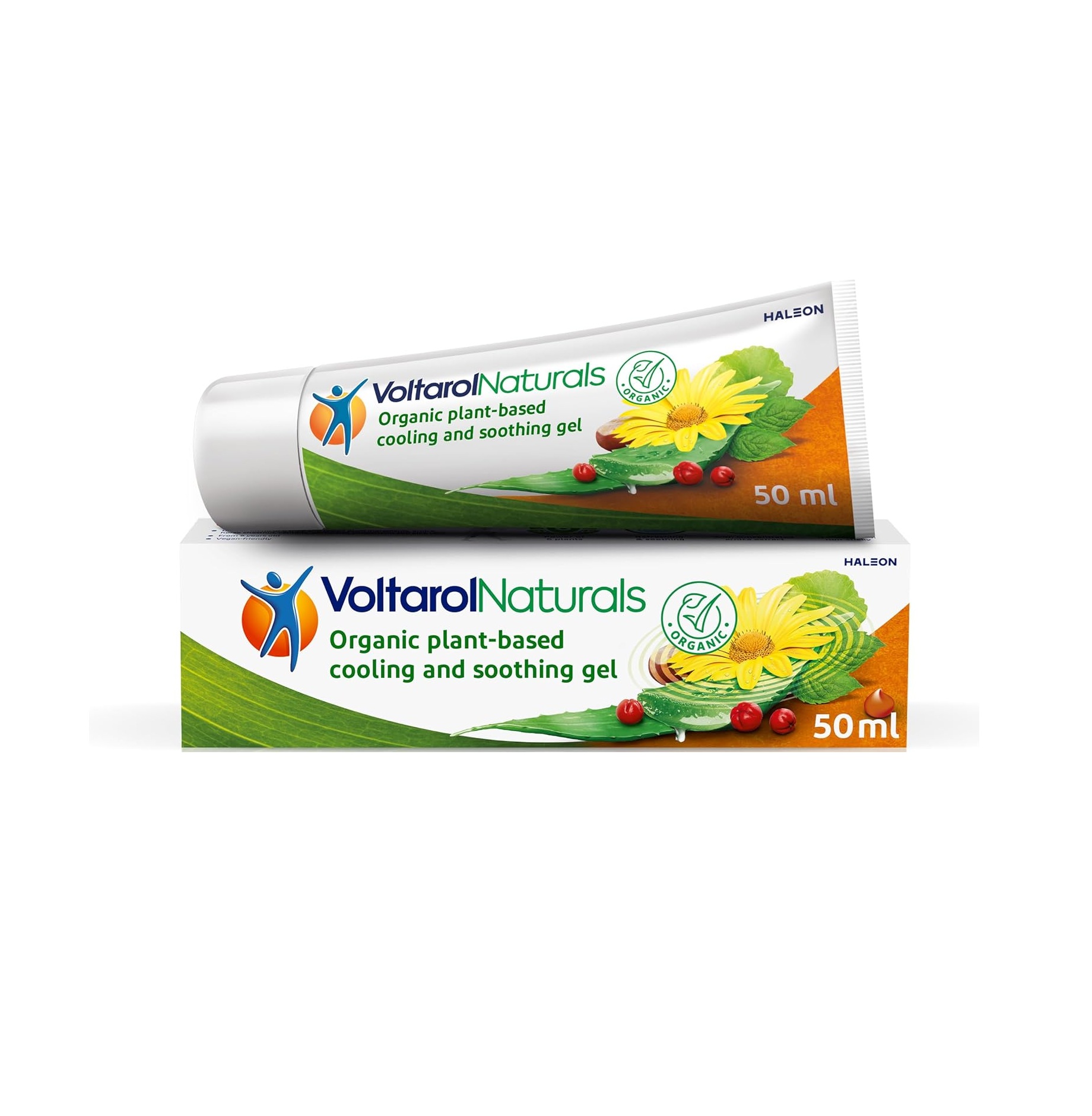 Voltarol Naturals Organic Muscle Recovery Gel - 50ml
