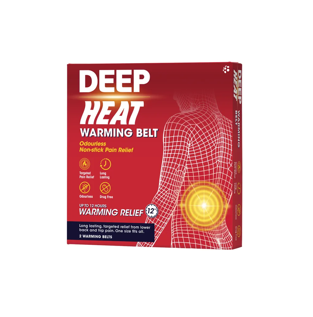 Deep Heat Warming Belt - Pack of 2