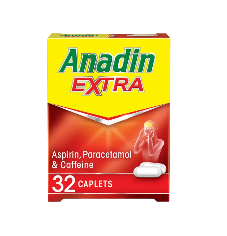 Anadin Extra Caplets - 32 Tablets