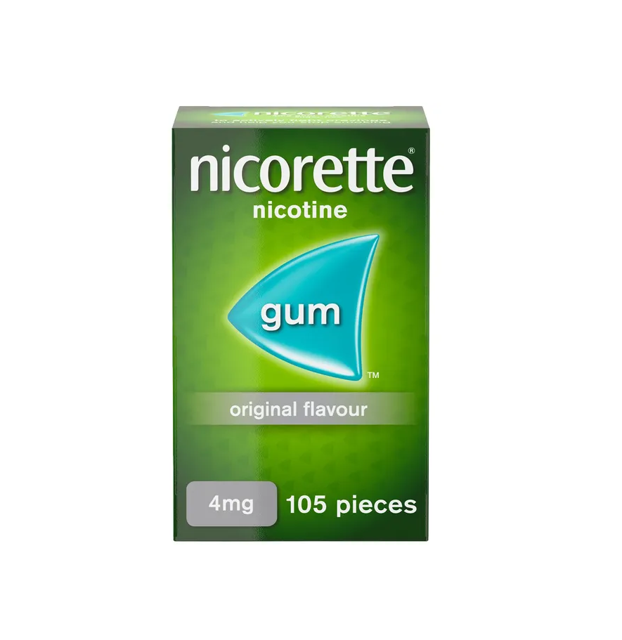 Nicorette Original Gum 4mg - 105 Pieces