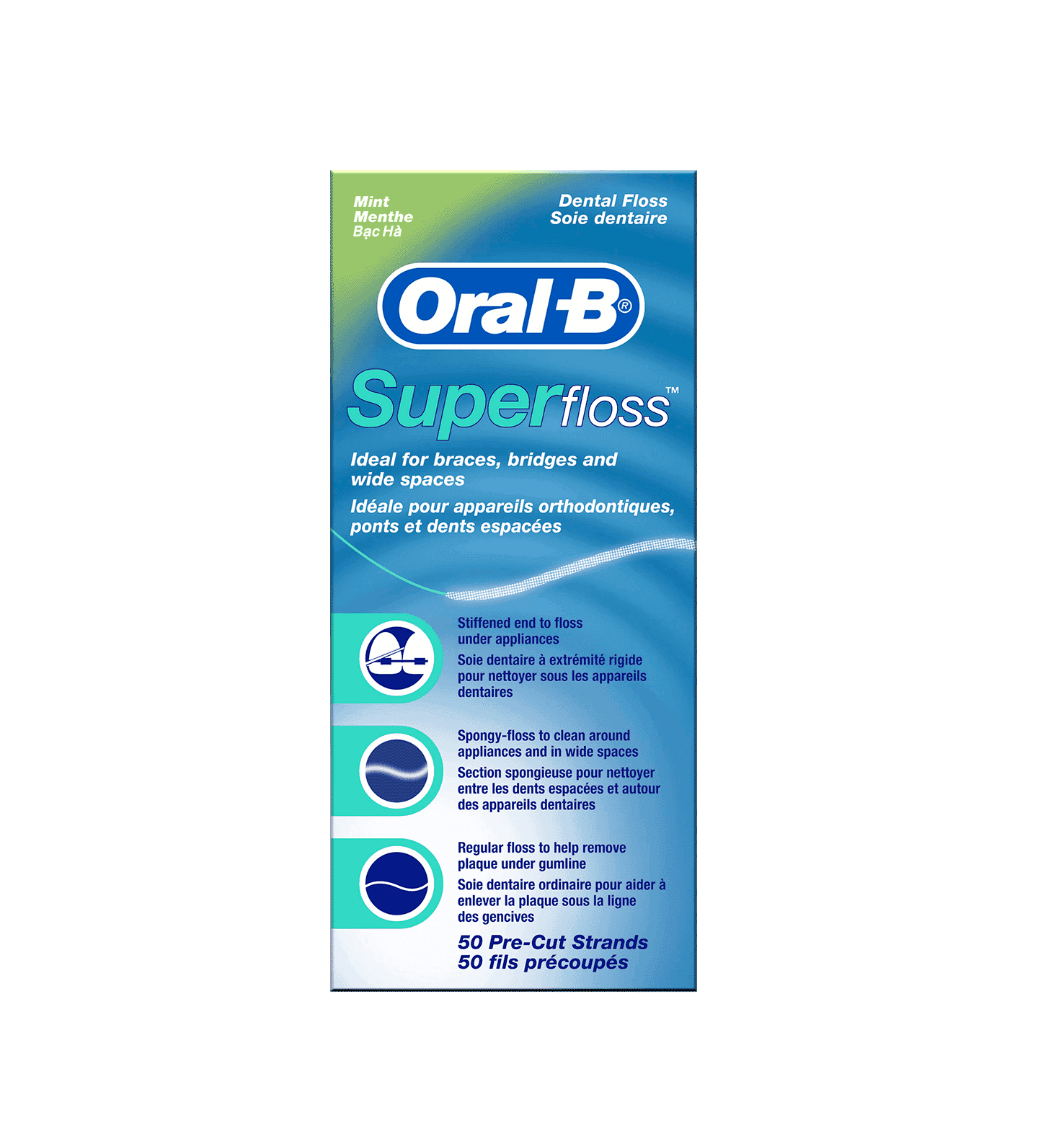 Oral-B Super Floss- Mint