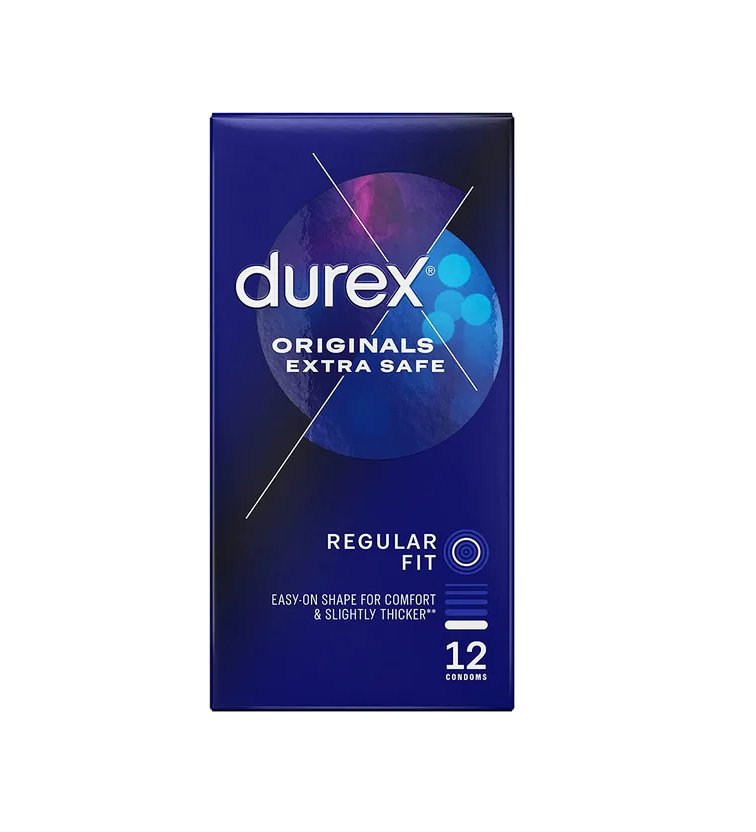 Durex® Originals Extra Safe Condoms - 12 Pack