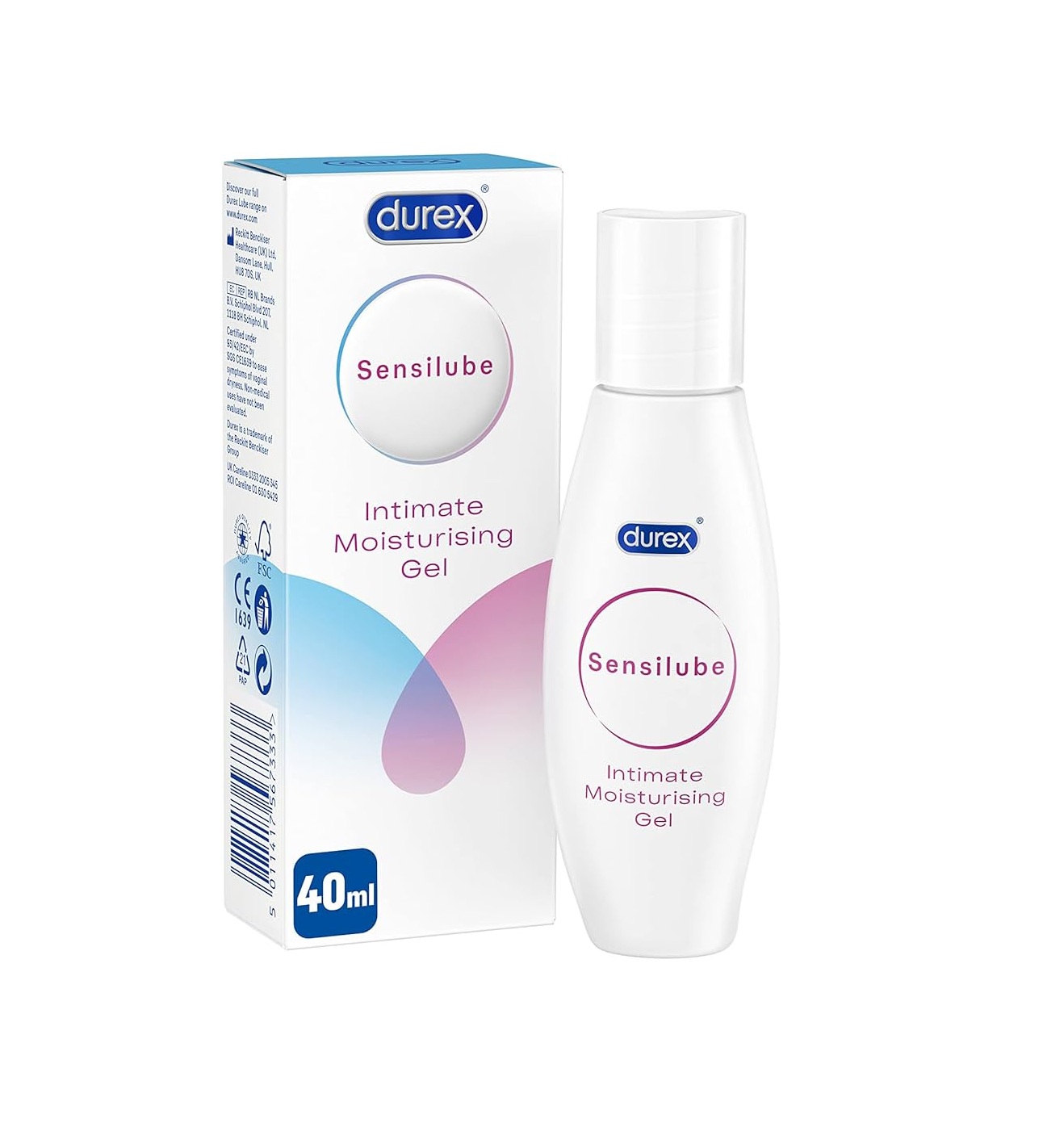 Durex Sensilube - Intimate Moisturising Gel - 40ml