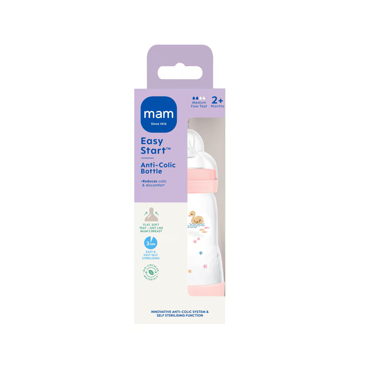 MAM Easy Start Anti-Colic Baby Bottle - 260ml