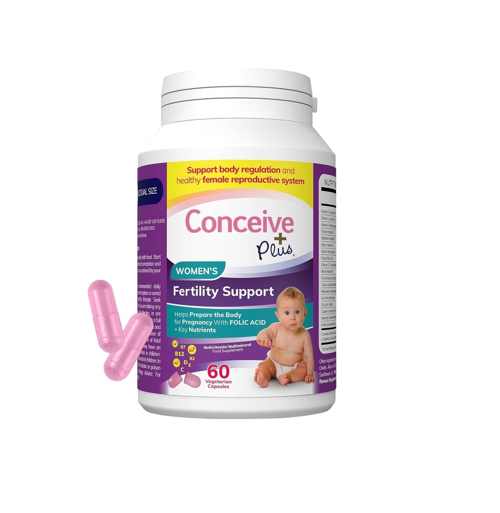Conceive Plus Women’s Fertility Support - 60 Capsules