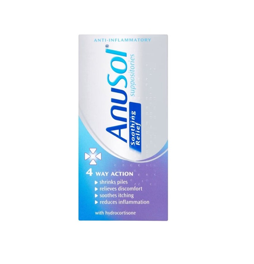 Anusol Suppositories - 12 Suppositories