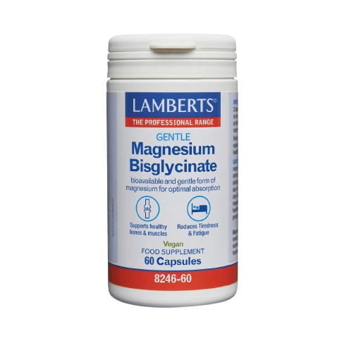 Lamberts - Gentle Magnesium Bisglycinate - 60 Capsules