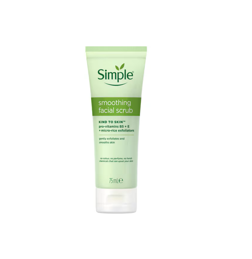Simple Kind to Skin Smoothing Facial Scrub - 75ml