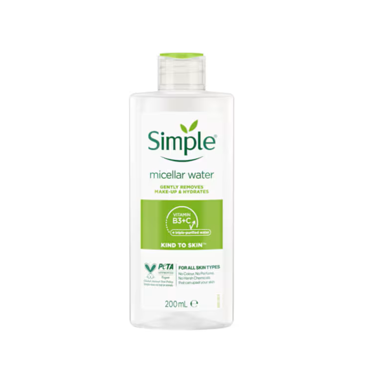Simple Kind to Skin Micellar Cleansing Water - 200ml