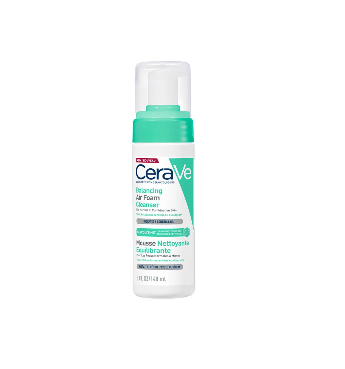 CeraVe Balancing Air Foam Facial Cleanser Pump - 148ml