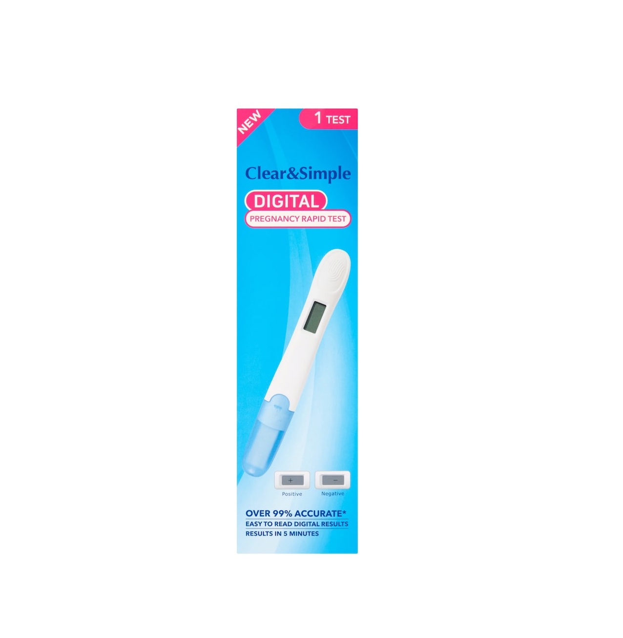 Clear & Simple Digital Pregnancy Test