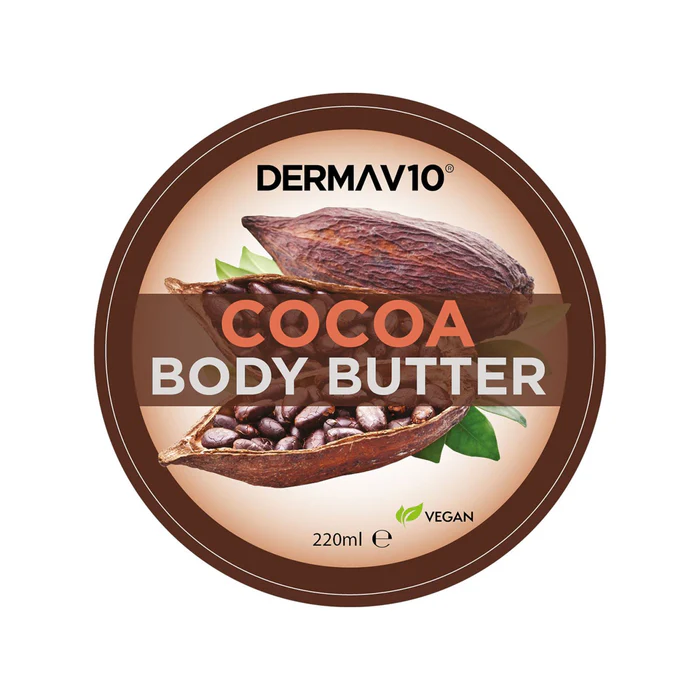 Derma V10 Cocoa Body Butter - 220ml