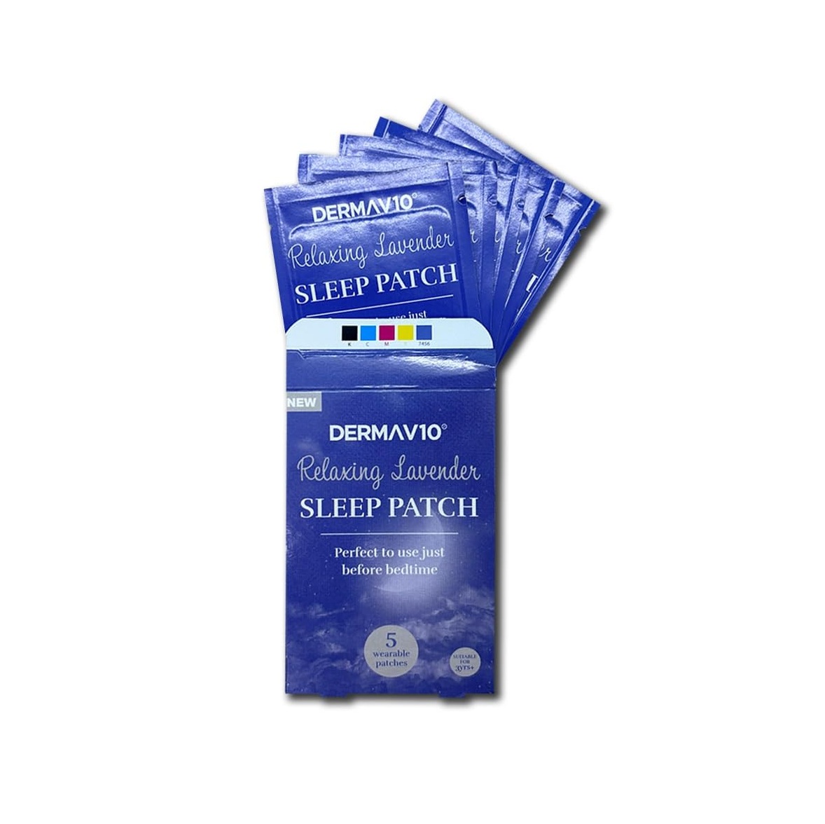 Derma V10 Relaxing Lavender Sleep Patch - 5 Pack