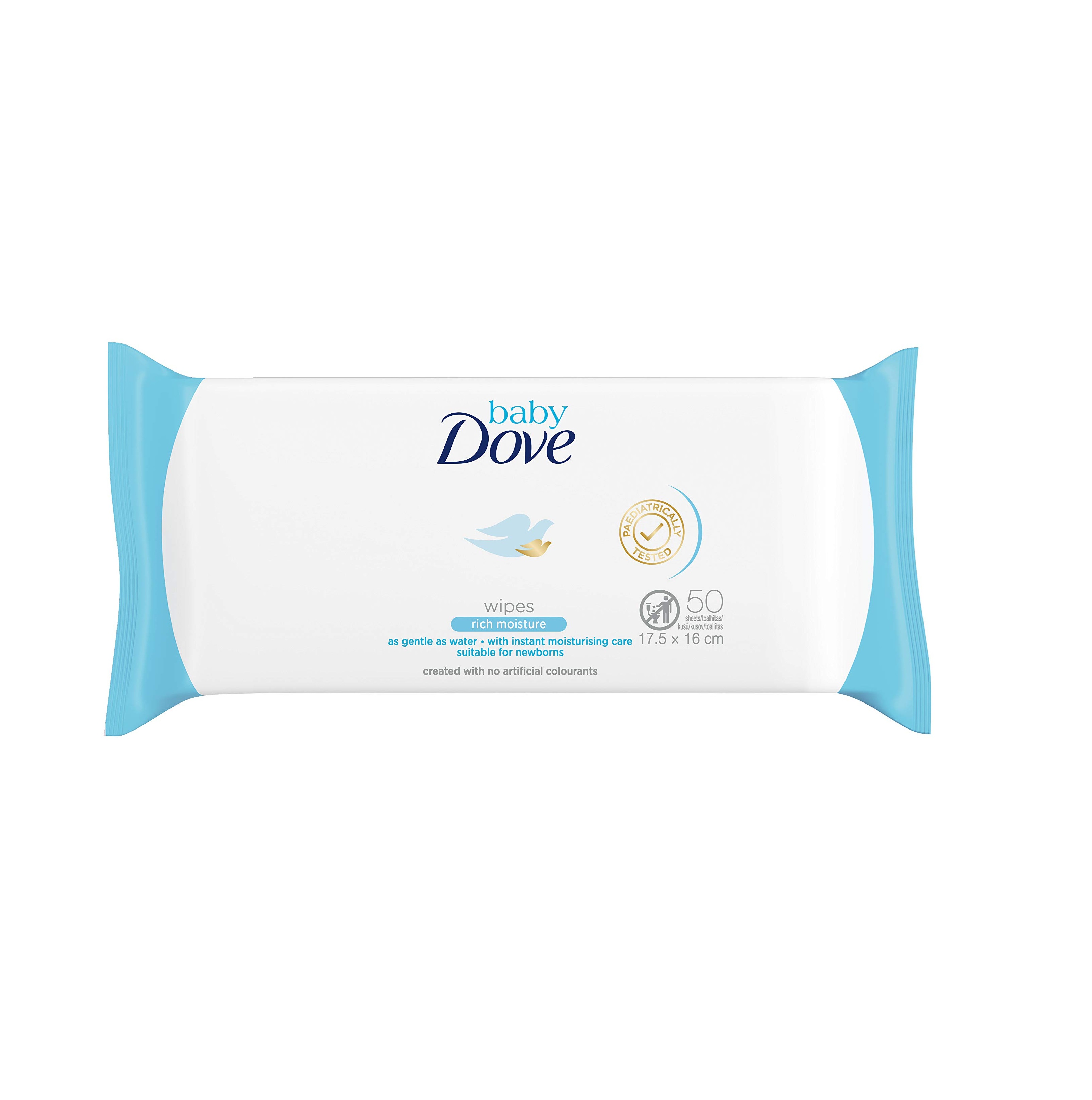 Dove Baby Wipes Rich Moisture - Pack 50