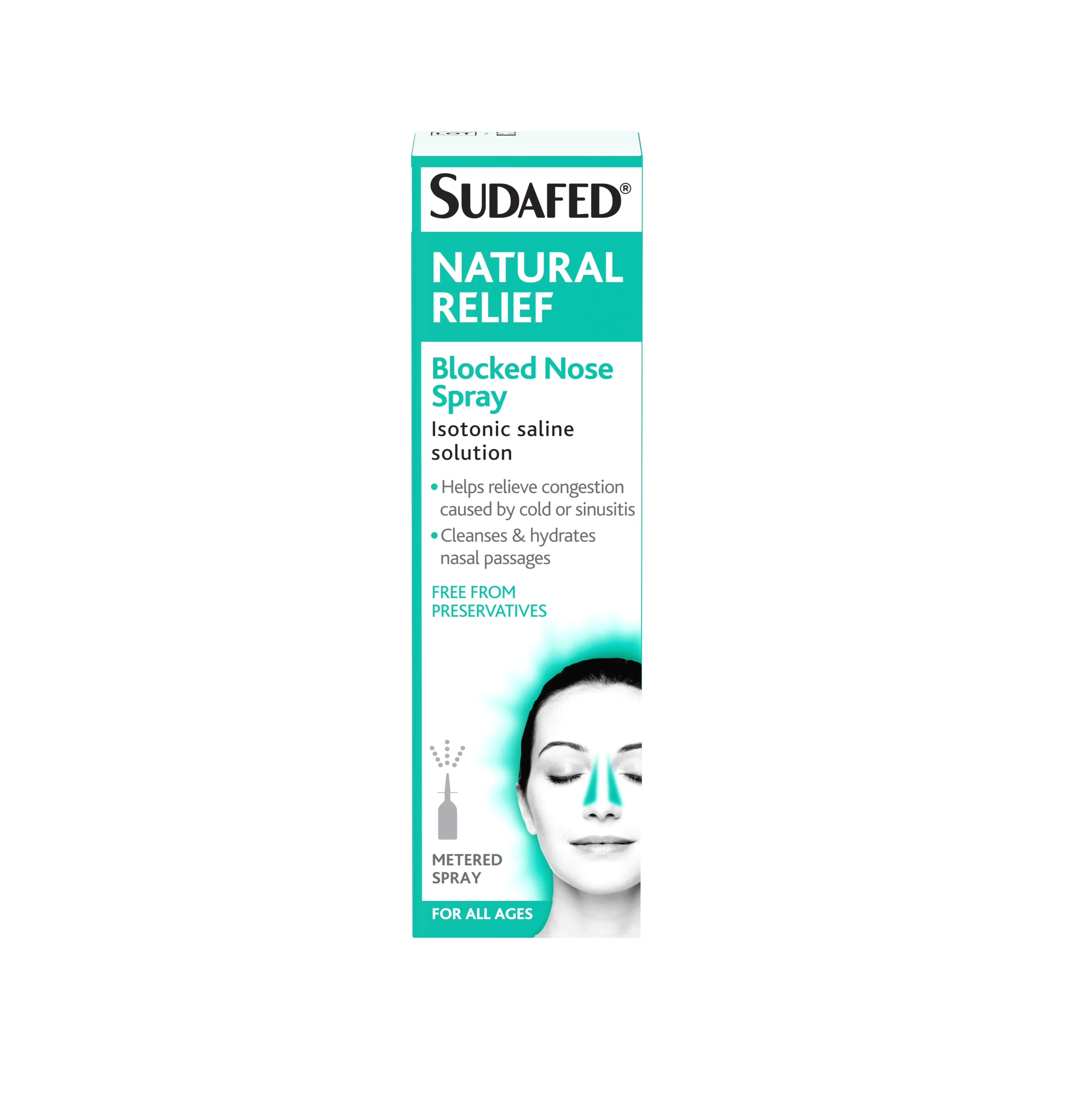 SUDAFED Natural Relief Blocked Spray 15ml