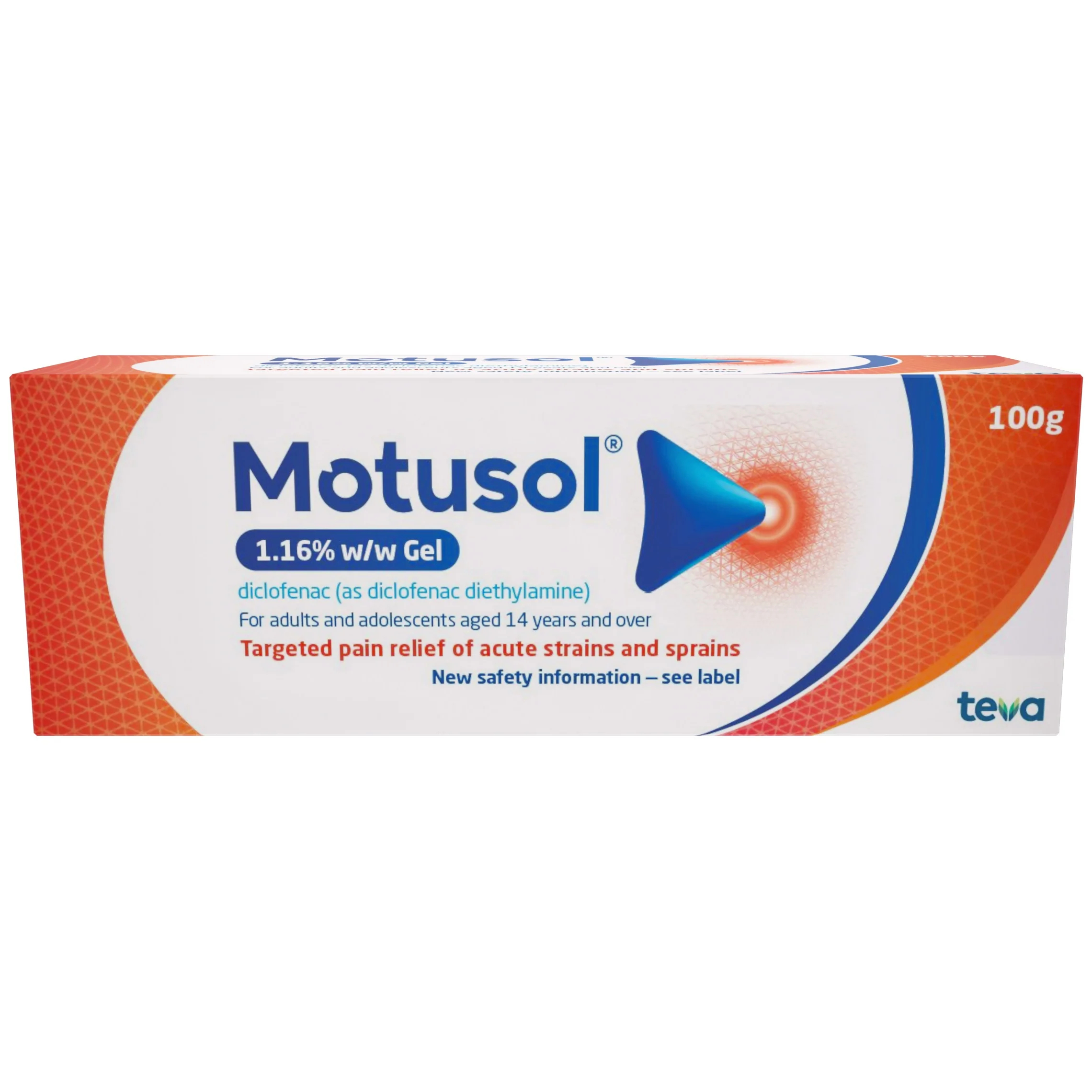 Motusol Pain Relief Gel 1.16% 100g