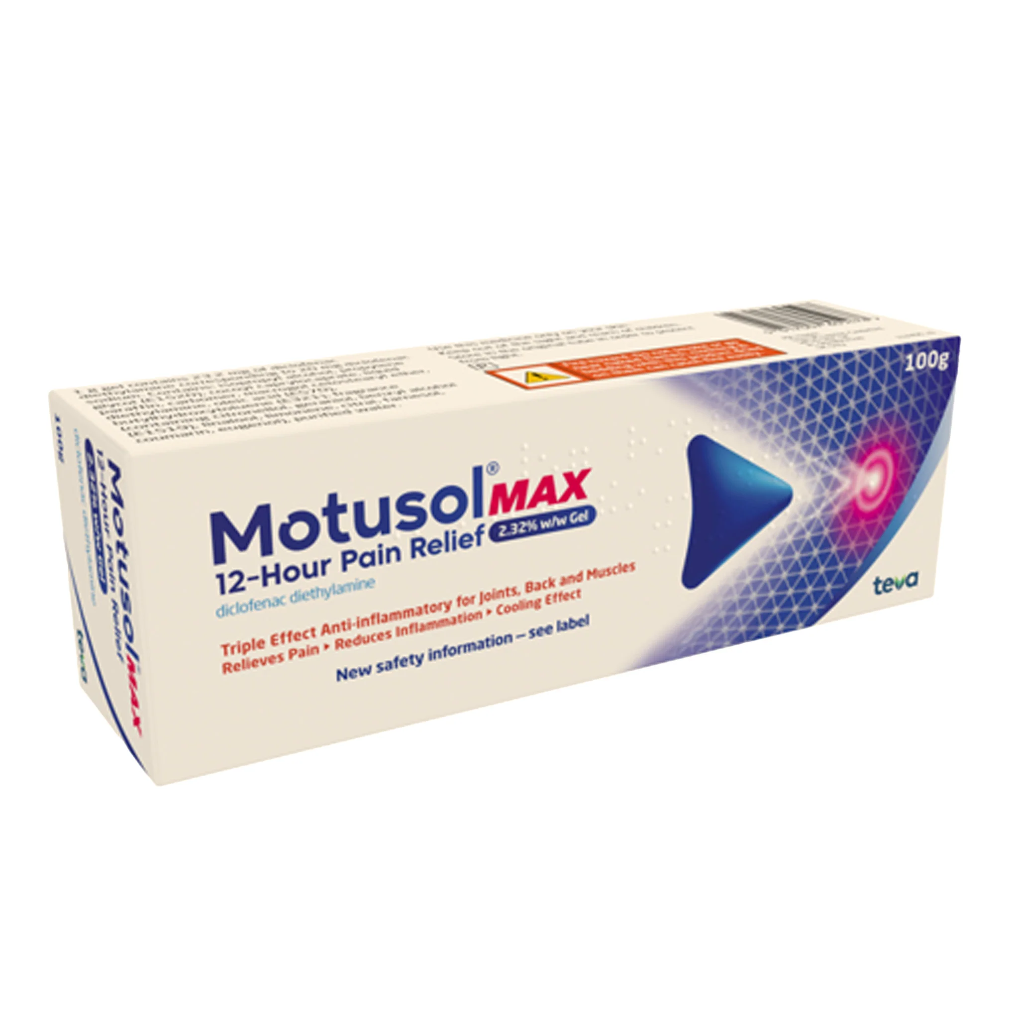 Motusol Max Gel 2.32% Diclofenac 100g