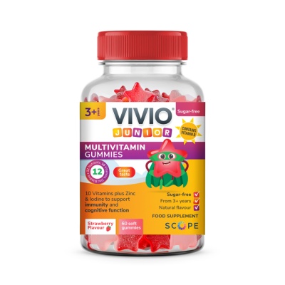 VIVIO Junior Multivitamin Gummies 60s