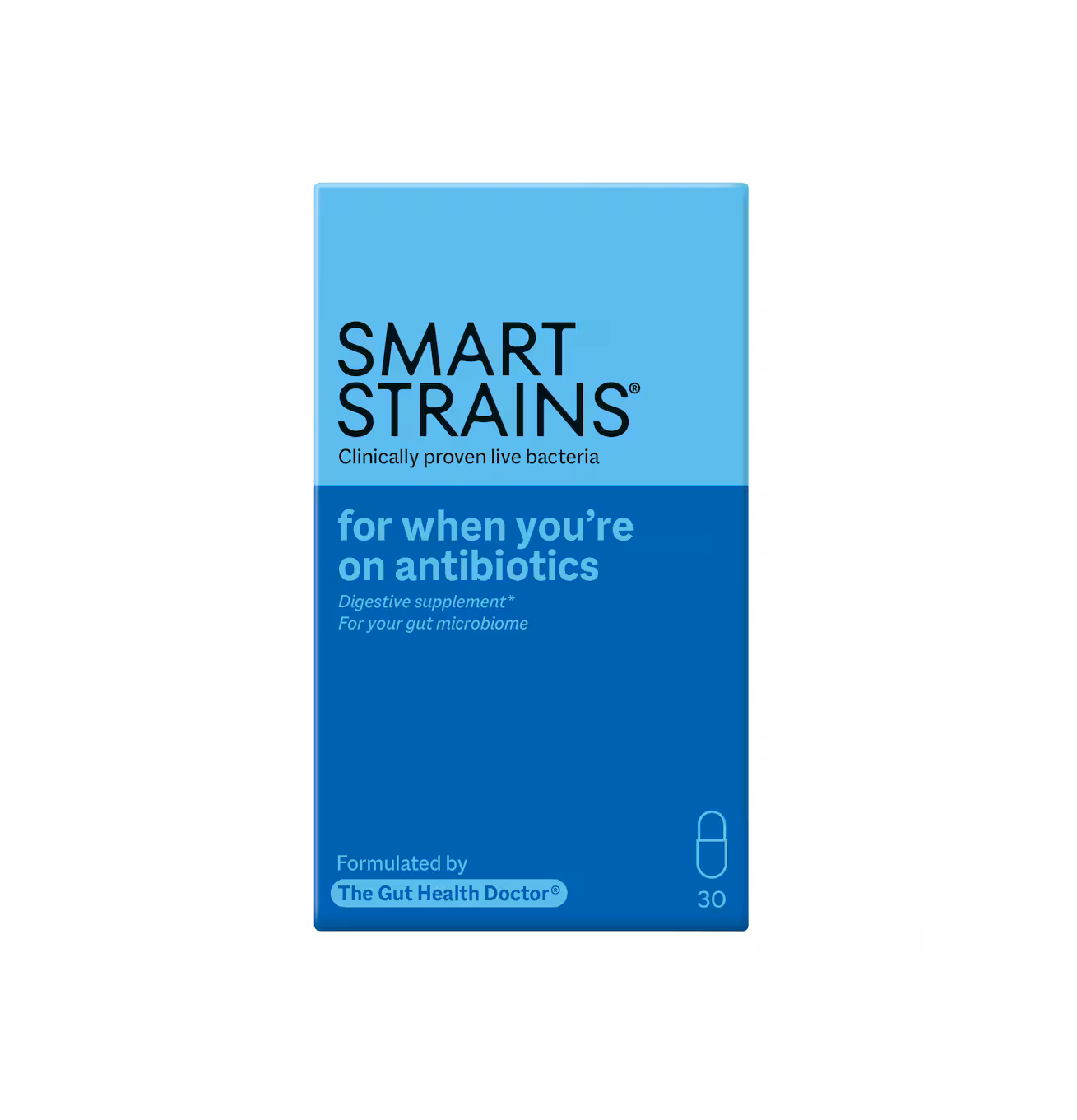 SMART STRAINS for Antibiotics 30 Capsules