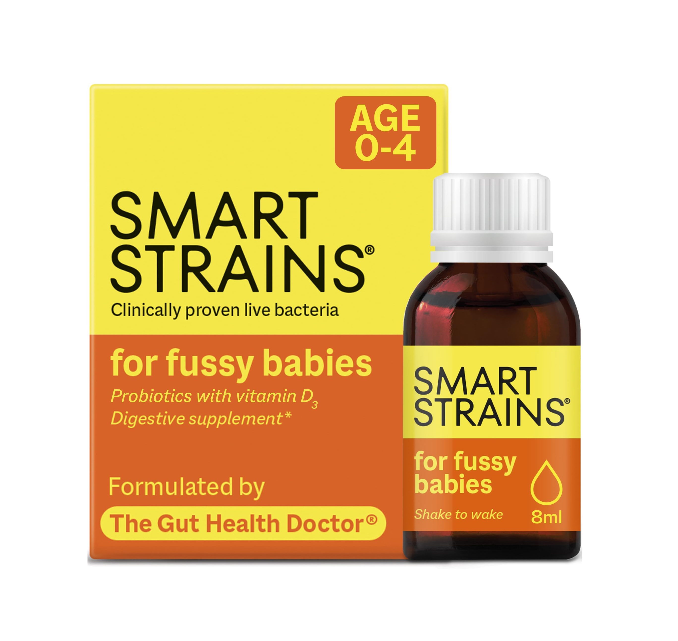 SMART STRAINS for Fussy Babies 8ml